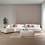 Scandinavische hoekbank July off white links