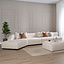Scandinavische hoekbank July off white links