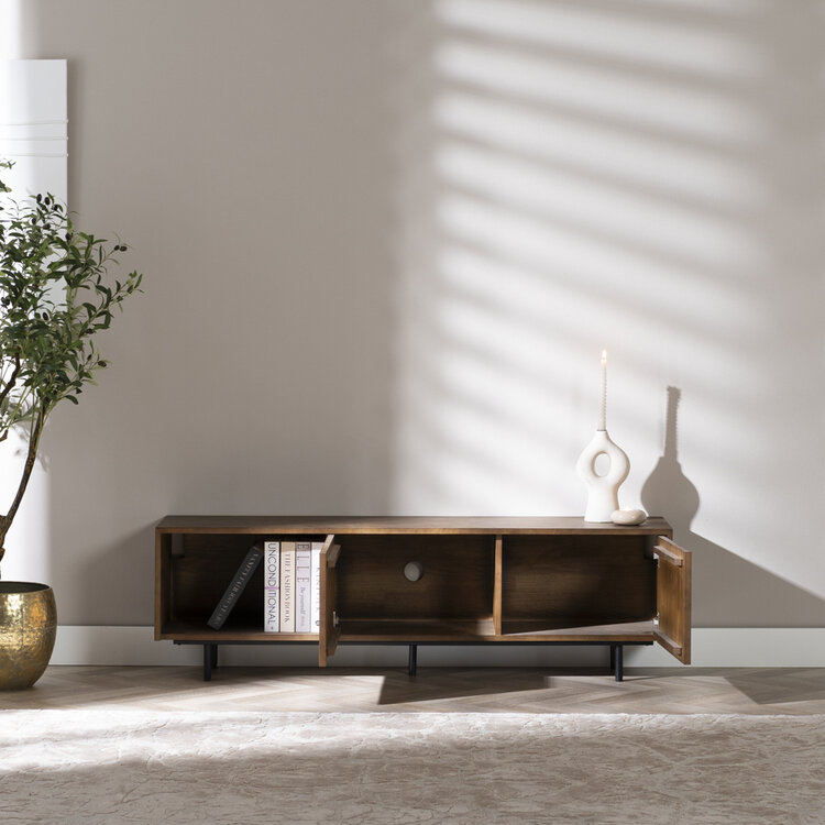 Tv-meubel Ray rustiek eiken 150 cm