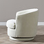 Scandinavische fauteuil Valerie draaibaar chenille mintgroen
