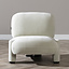 Scandinavische fauteuil Louise chenille mintgroen