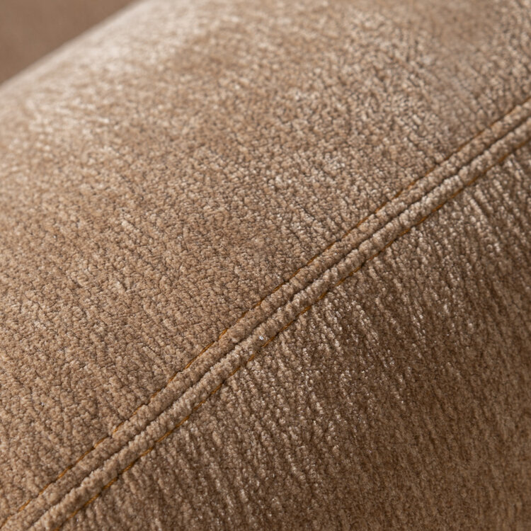 Scandinavische fauteuil Louise chenille terracotta