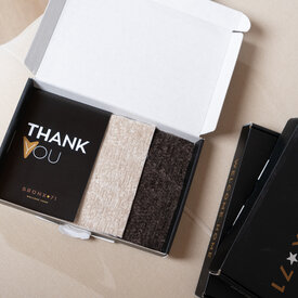 Chenille stofstalen kit Chunky