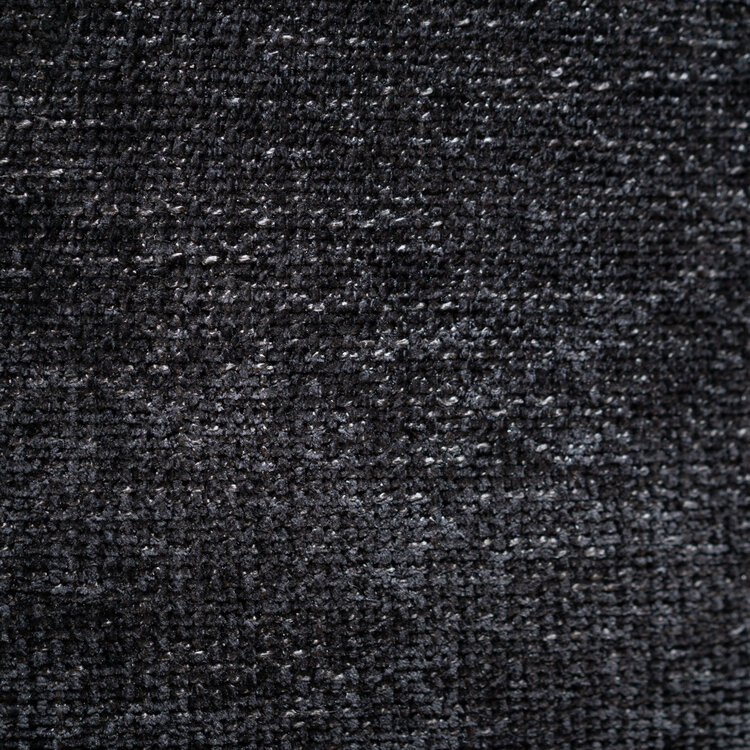 2,5-zits bank Memphis zwart stof chenille