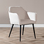 Eetkamerstoel Ciara linnen off white