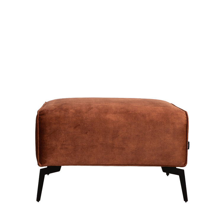 Hocker Vegas velvet koper