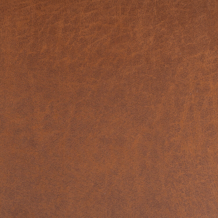 Industriële eetkamerstoel Espen cognac eco-leer