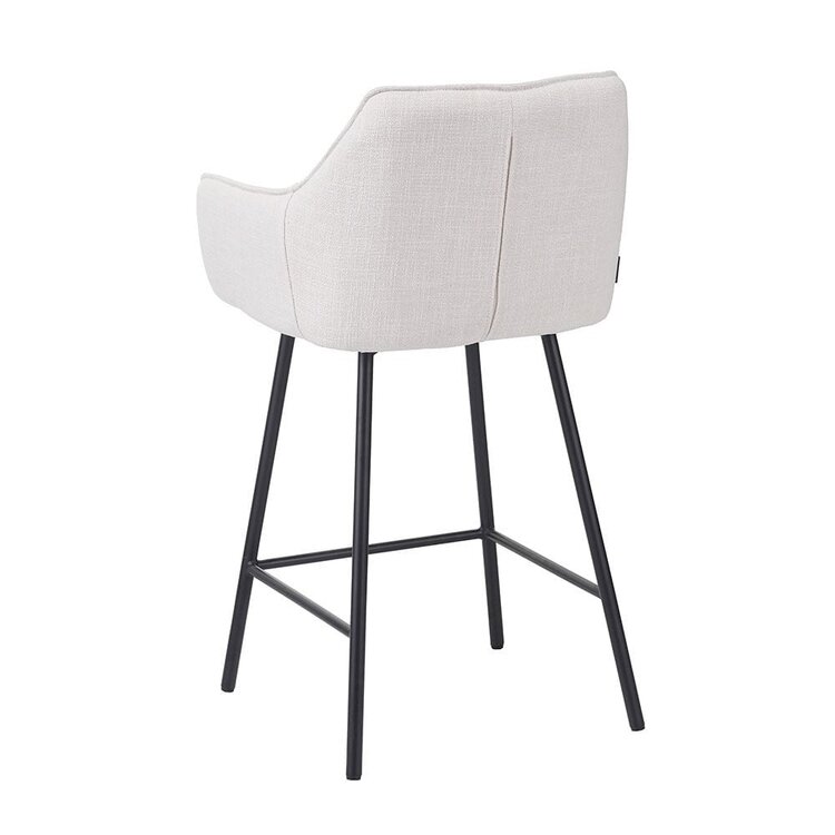 Barkruk Ciara linnen off white 65-78 cm