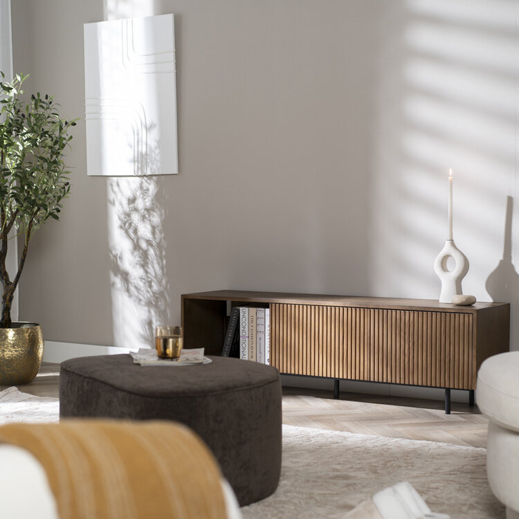 Tv-meubel Ray rustiek eiken 150 cm