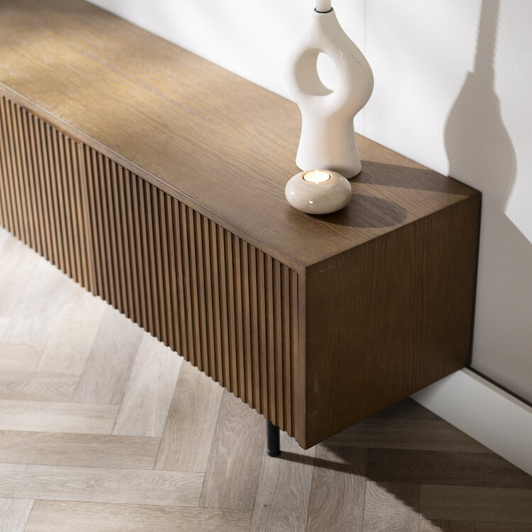 Tv-meubel Ray rustiek eiken 180 cm