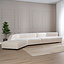 Scandinavische hoekbank July off white links