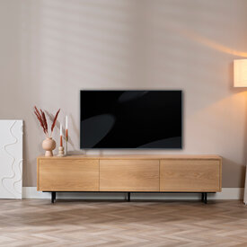 Tv-meubel Thomas blank eiken 180 cm