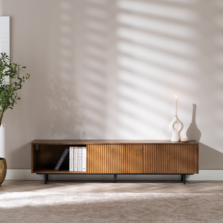 Tv-meubel Ray rustiek eiken 180 cm