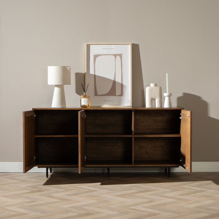 Dressoir Haley rustiek eiken 160 cm