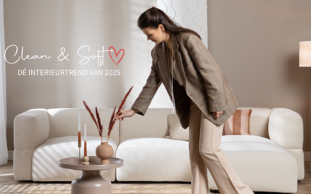 Clean & Soft is dé interieurtrend van 2025