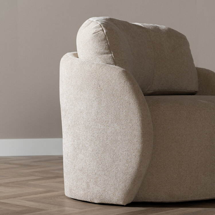 Fauteuil Cali chenille beige