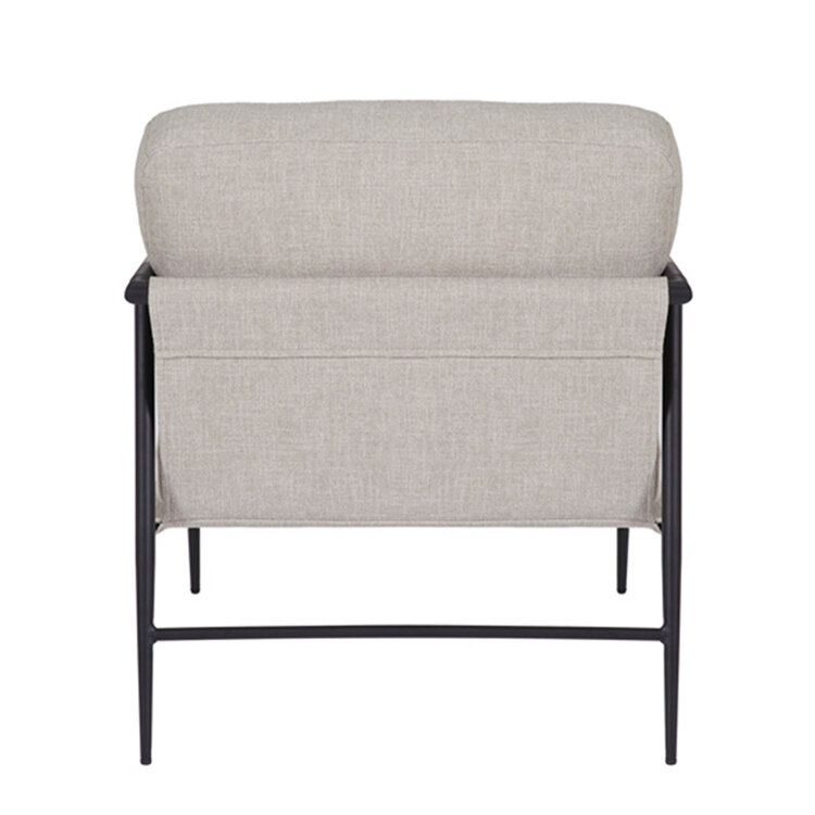 Fauteuil Jade linnen taupe