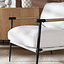 Fauteuil Jade linnen off white