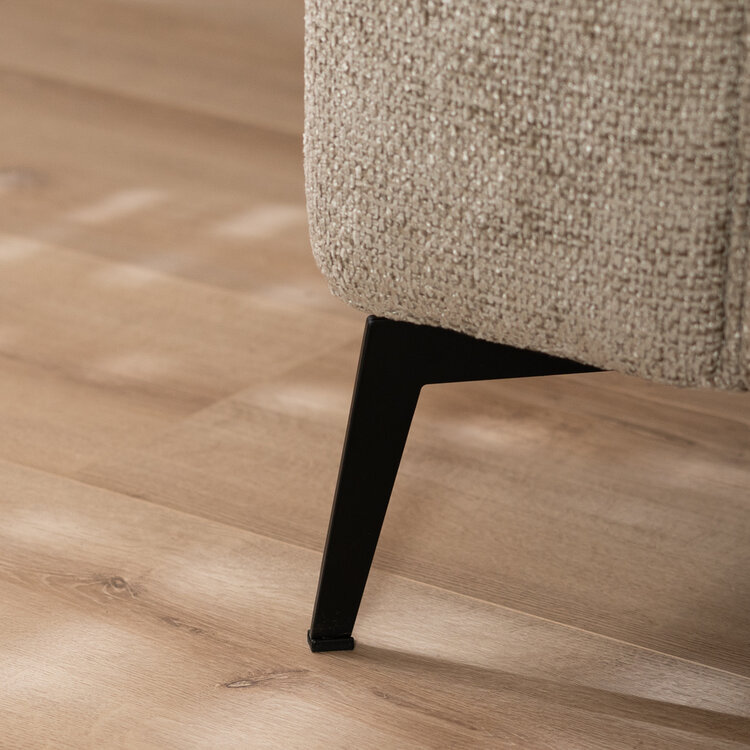 2,5-zits bank Vegas taupe stof chenille