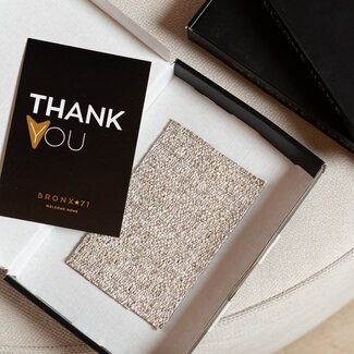 Gemêleerde stofstalen kit Empire