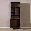 Wandkast Bradley rustiek eiken 80x220 cm