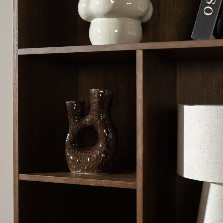 Wandkast Bradley rustiek eiken 80x220 cm
