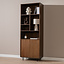 Wandkast Bradley rustiek eiken 80x220 cm