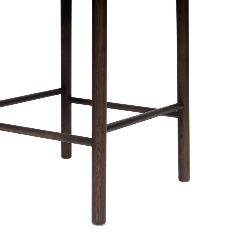 Scandinavische barkruk Reza walnoot 68,5 cm