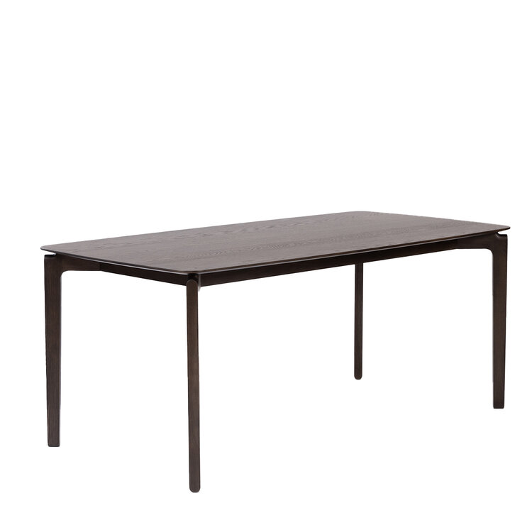 Scandinavische eettafel Cala walnoot 180 x 90 cm