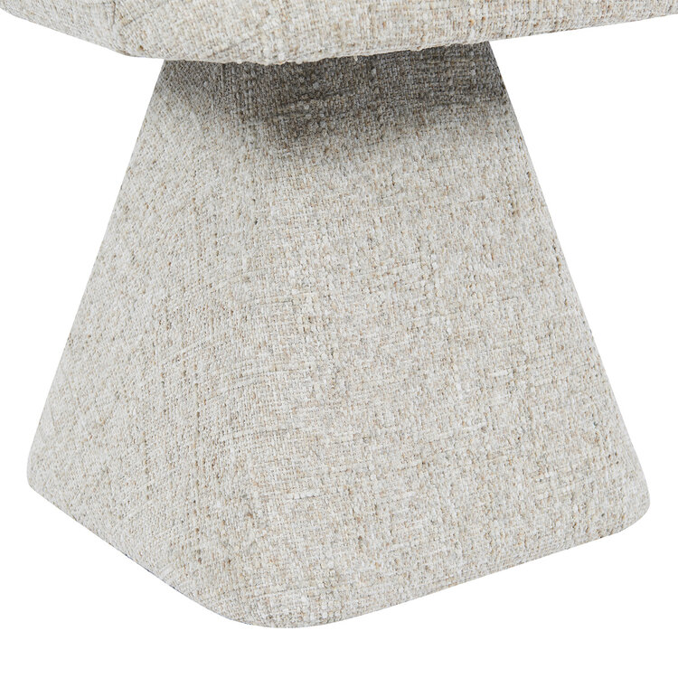 Eetkamerstoel Josh draaibaar chenille taupe