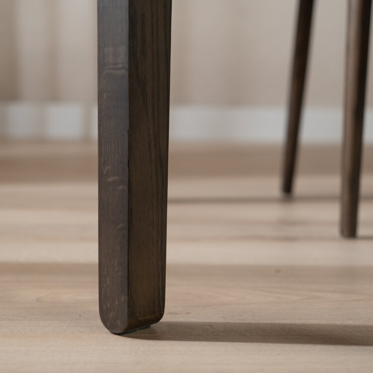 Scandinavische eettafel Cala walnoot 160 x 90 cm