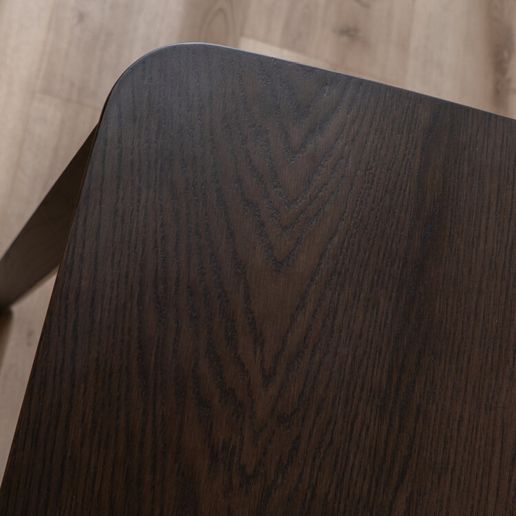 Scandinavische eettafel Cala walnoot 160 x 90 cm