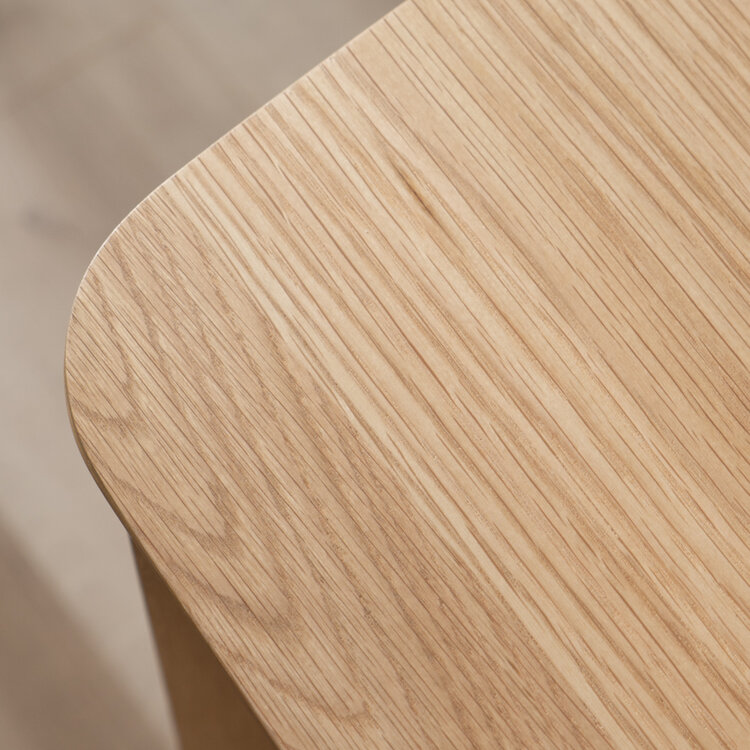 Scandinavische eettafel Cala naturel eiken 180 x 90 cm