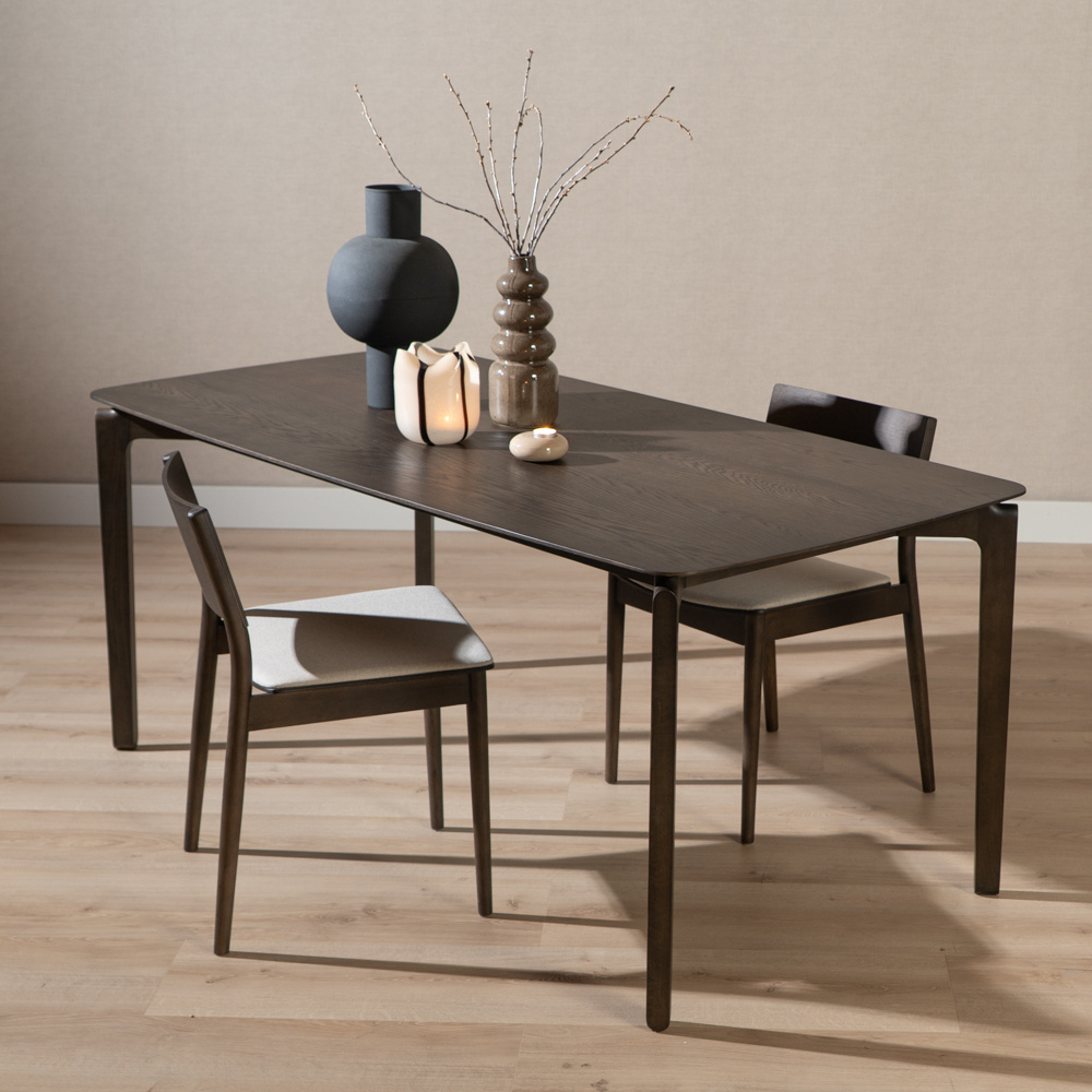 Eettafel Cala walnoot 180 x 90 cm