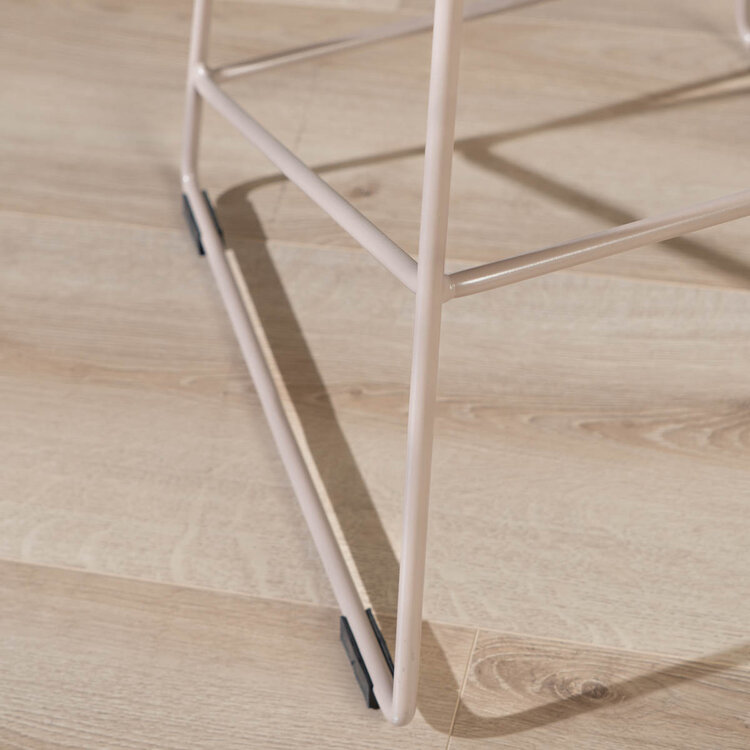 Scandinavische Barkruk Ellen taupe 66cm