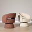 Fauteuil Josh draaibaar chenille koper