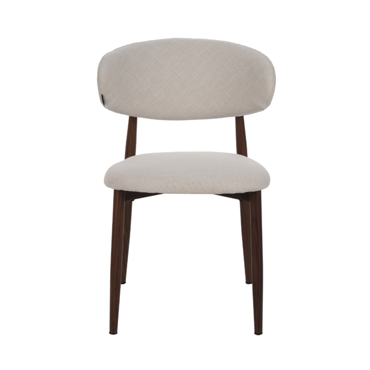 Eetkamerstoel Lara linnen off white