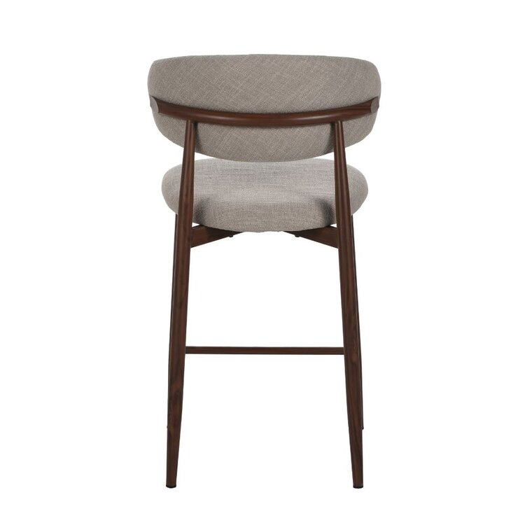 Barkruk Lara linnen taupe 70 cm