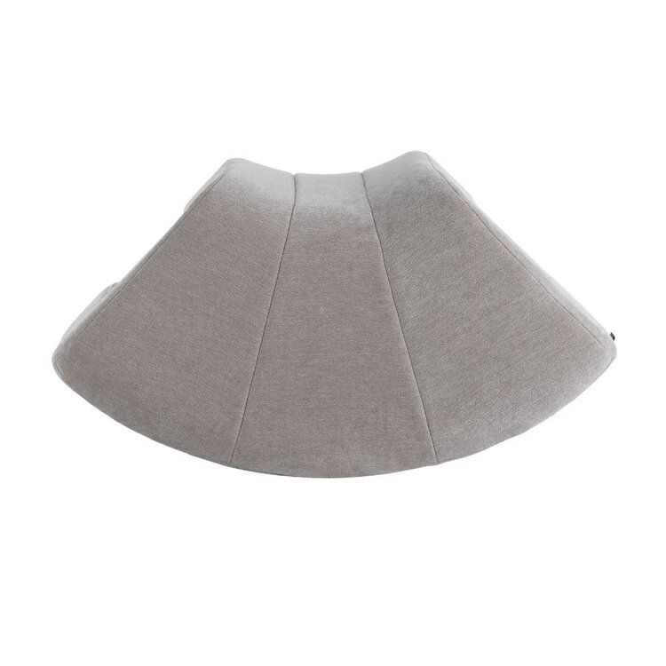 Modulaire hoekhocker Seth chenille taupe