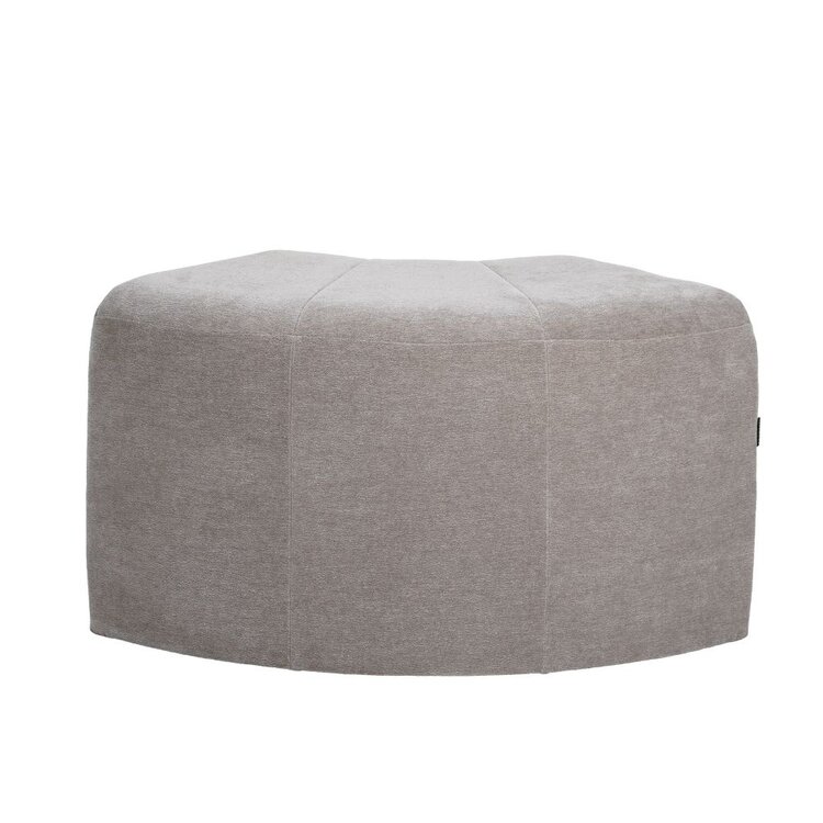 Modulaire hoekhocker Seth chenille taupe