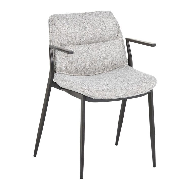 Eetkamerstoel Trevi gemêleerd off white/bruin