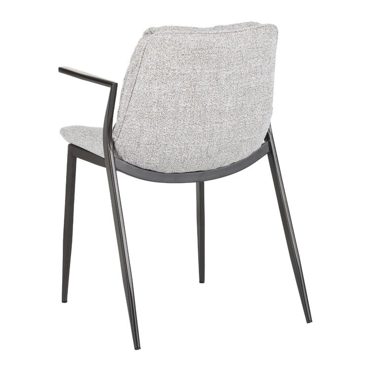 Eetkamerstoel Trevi gemêleerd off white/bruin