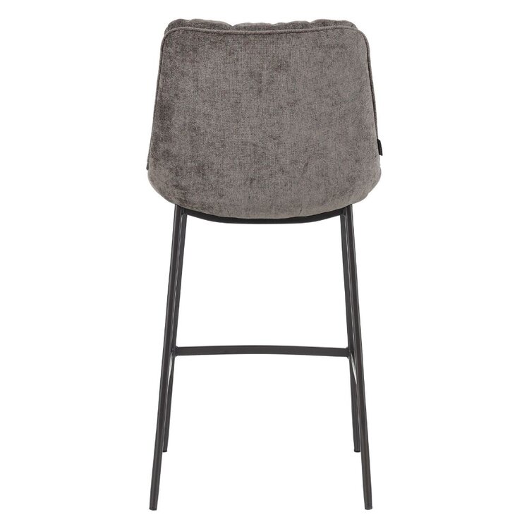 Velvet barkruk Trevi bruin 68 cm