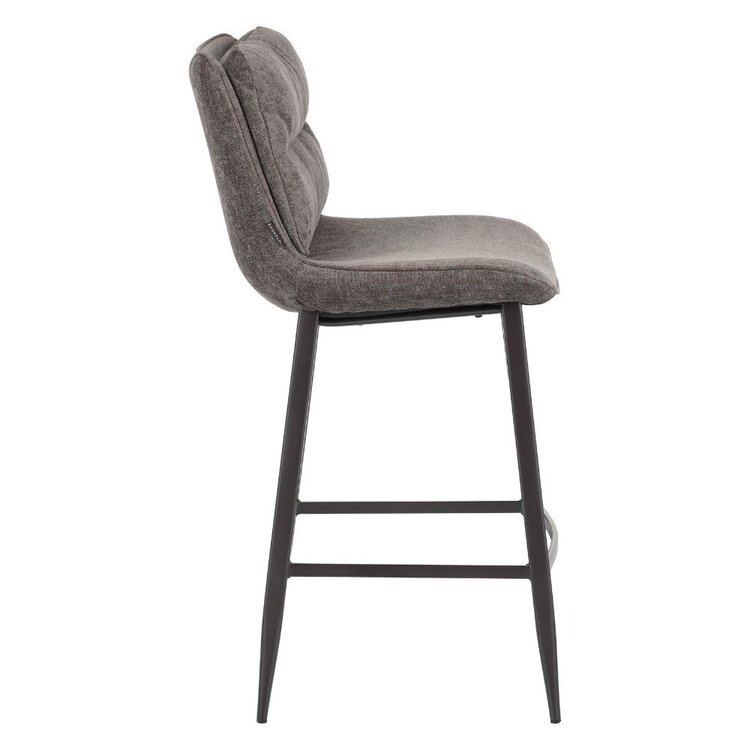 Velvet barkruk Trevi bruin 68 cm