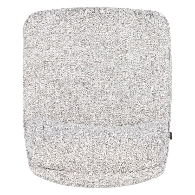 Barkruk Trevi gemêleerd off white/bruin 68 cm