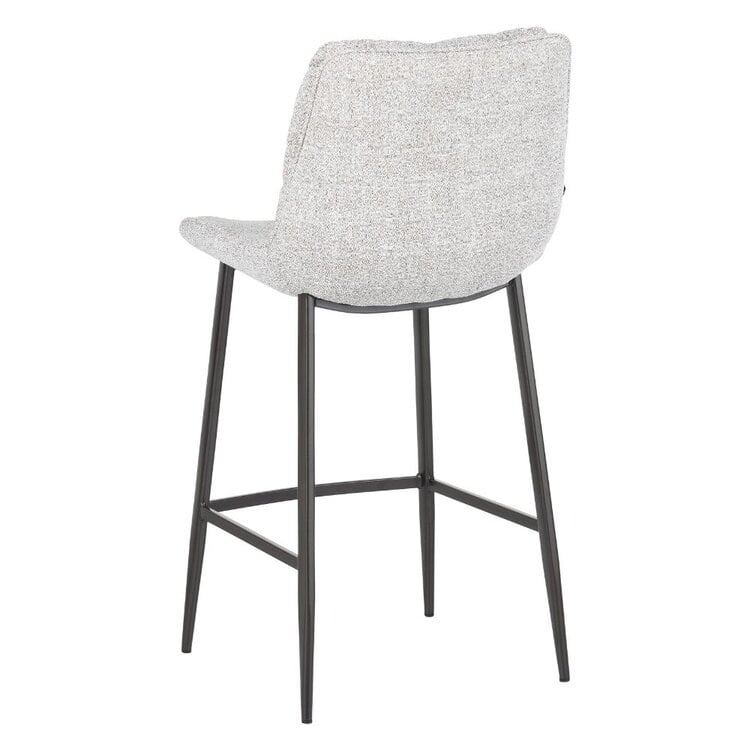 Barkruk Trevi gemêleerd off white/bruin 68 cm