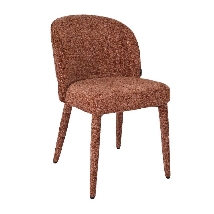 Eetkamerstoel Charlie chenille koper