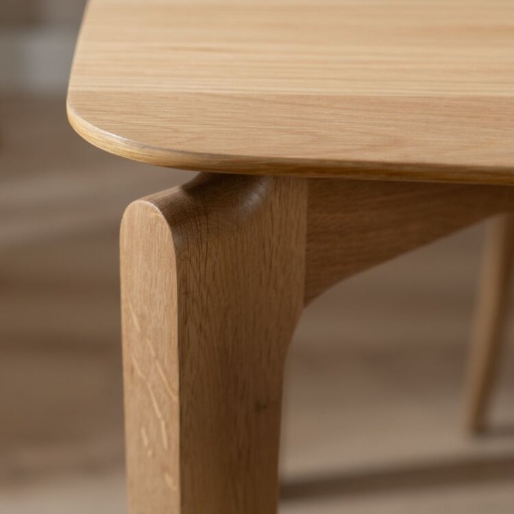 Scandinavische eettafel Cala naturel eiken 220 x 100 cm