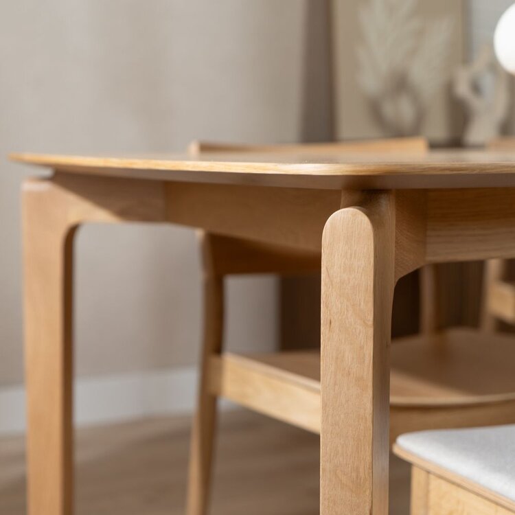 Scandinavische eettafel Cala naturel eiken 220 x 100 cm