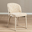 Eetkamerstoel Charlie chenille beige